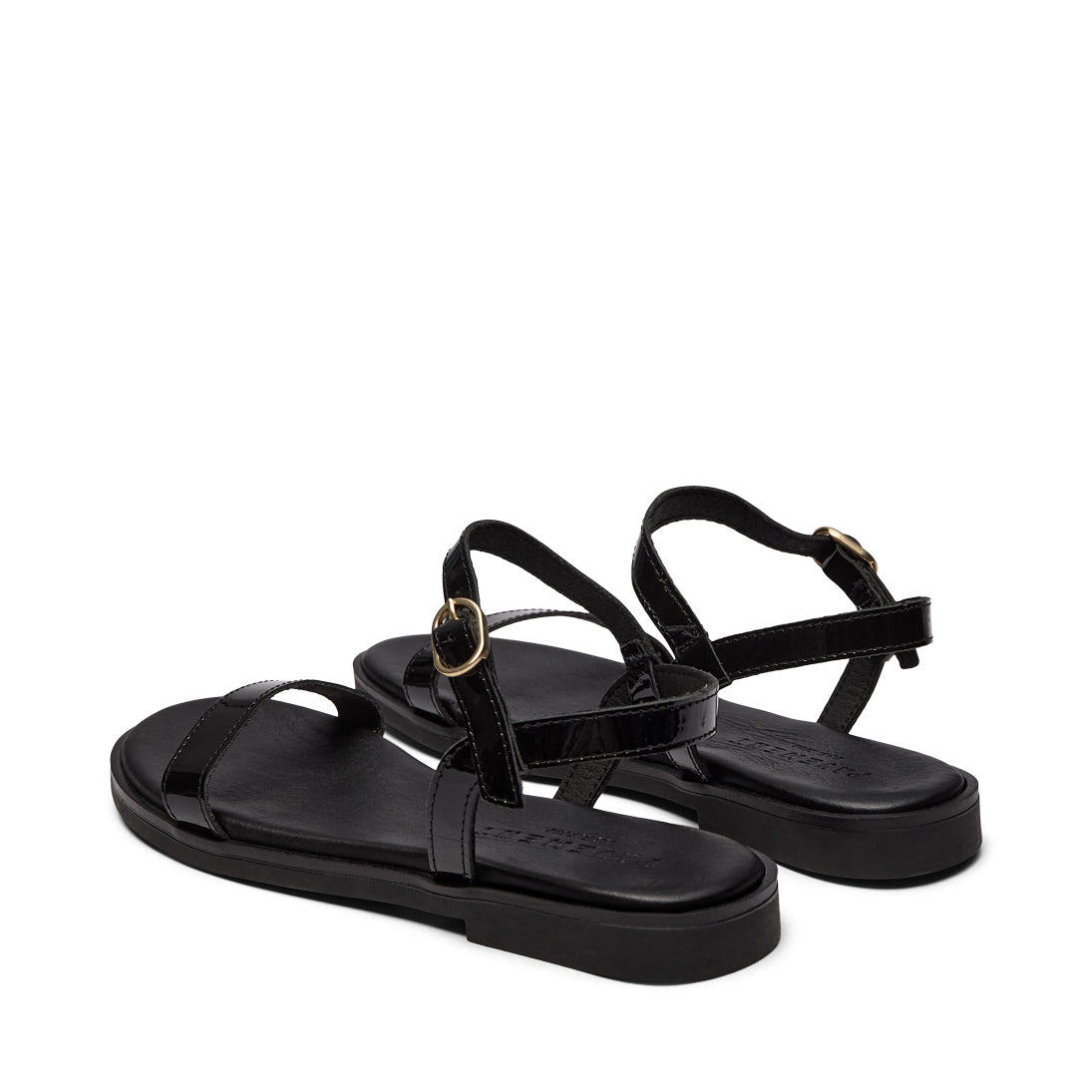 Pavement PALeonora Sandals Black patent 019