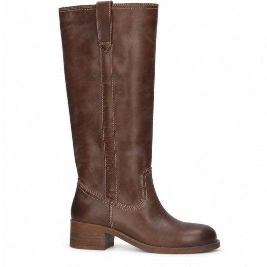 Pavement PAMaren Vintage Long boots Brown/White 777