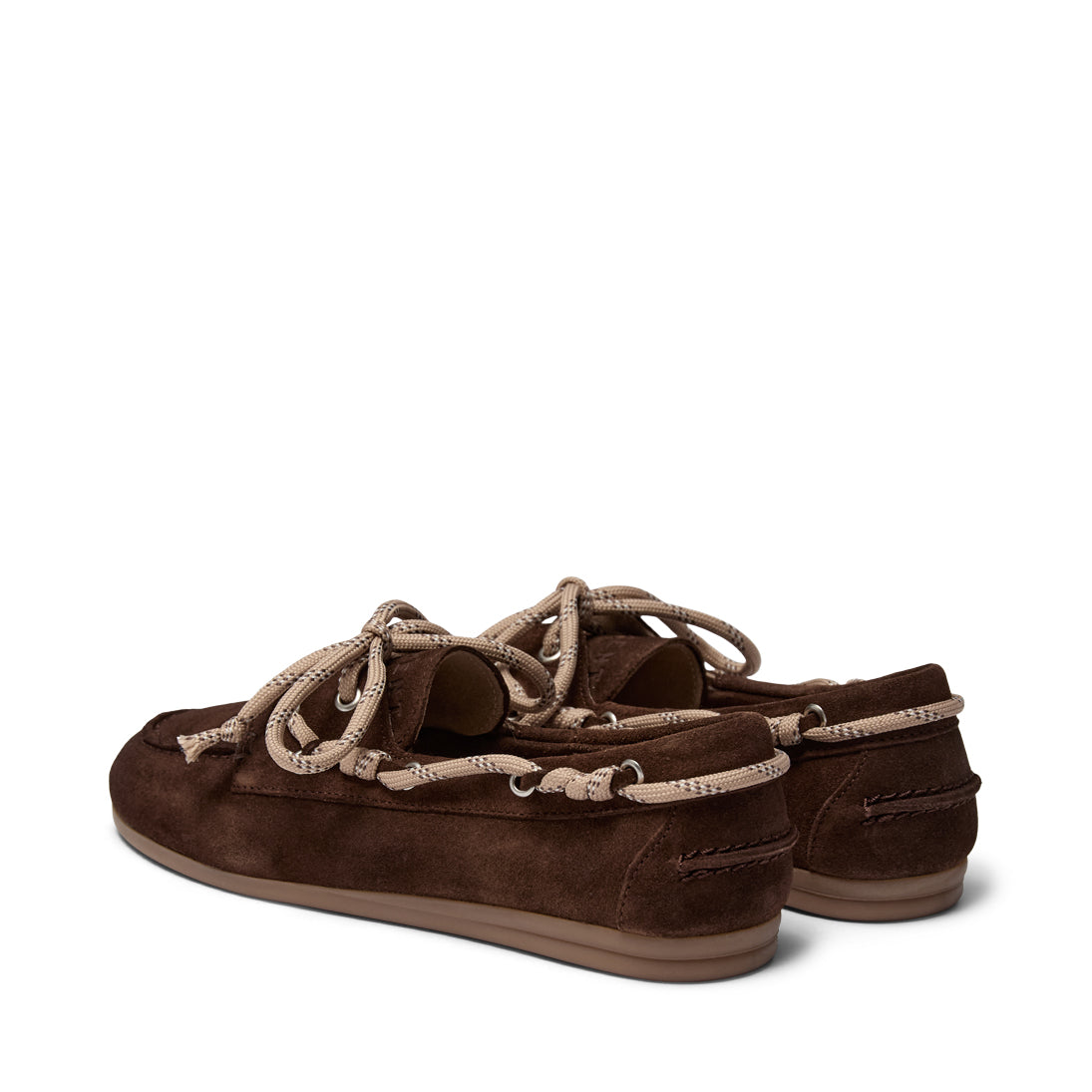 Pavement PAMarin Bold Lace Loafers Brown suede 347