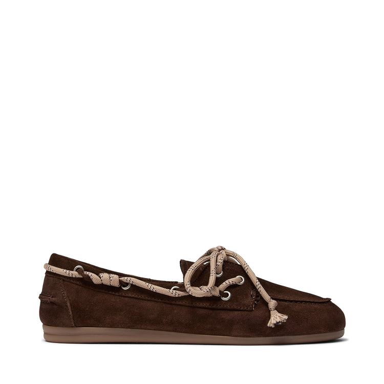 Pavement PAMarin Bold Lace Loafers Brown suede 347