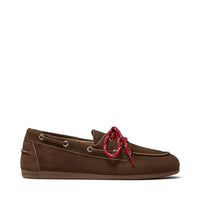 PAMarin Lace - brown suede /red
