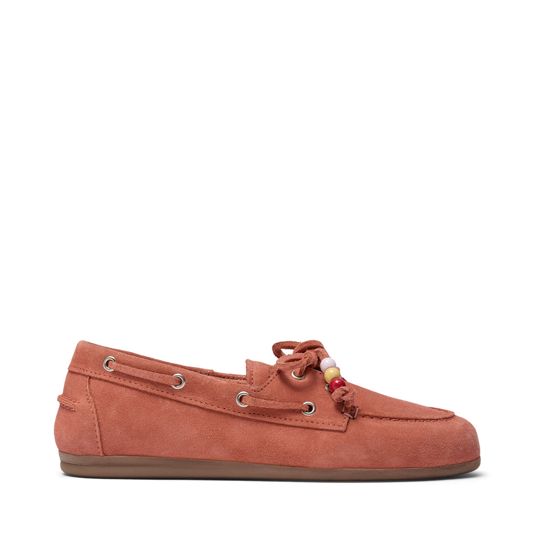 Pavement PAMarin Pearls Loafers Orange suede 359