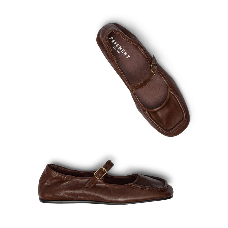Pavement PAMyrian Loafers Brown 067