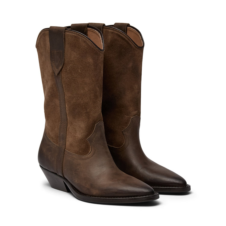 Pavement PANikki Mix Boots Brown 067