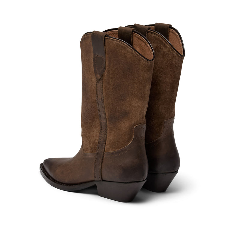 Pavement PANikki Mix Boots Brown 067