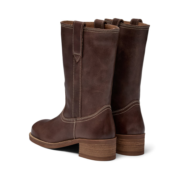 Pavement PATanja Vintage Boots Brown/White 777