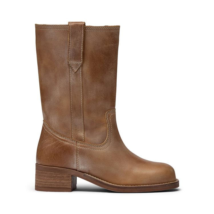 Pavement PATanja Vintage Boots Tan/White 788