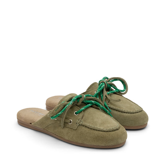 Pavement PAYasma Lace Loafers Olive green 1001