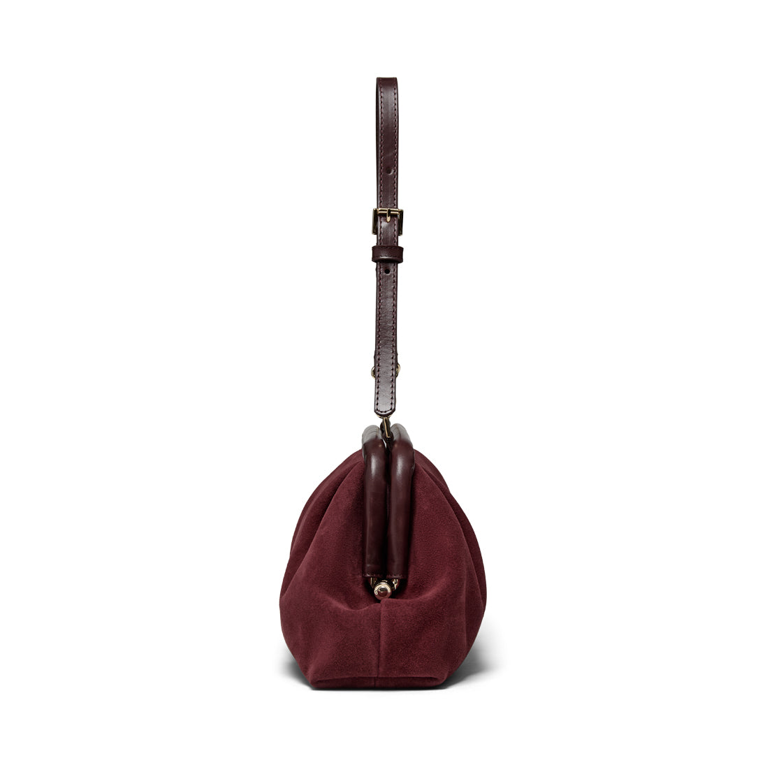 Pavement Bag PA Oslo Bags Burgundy suede 118