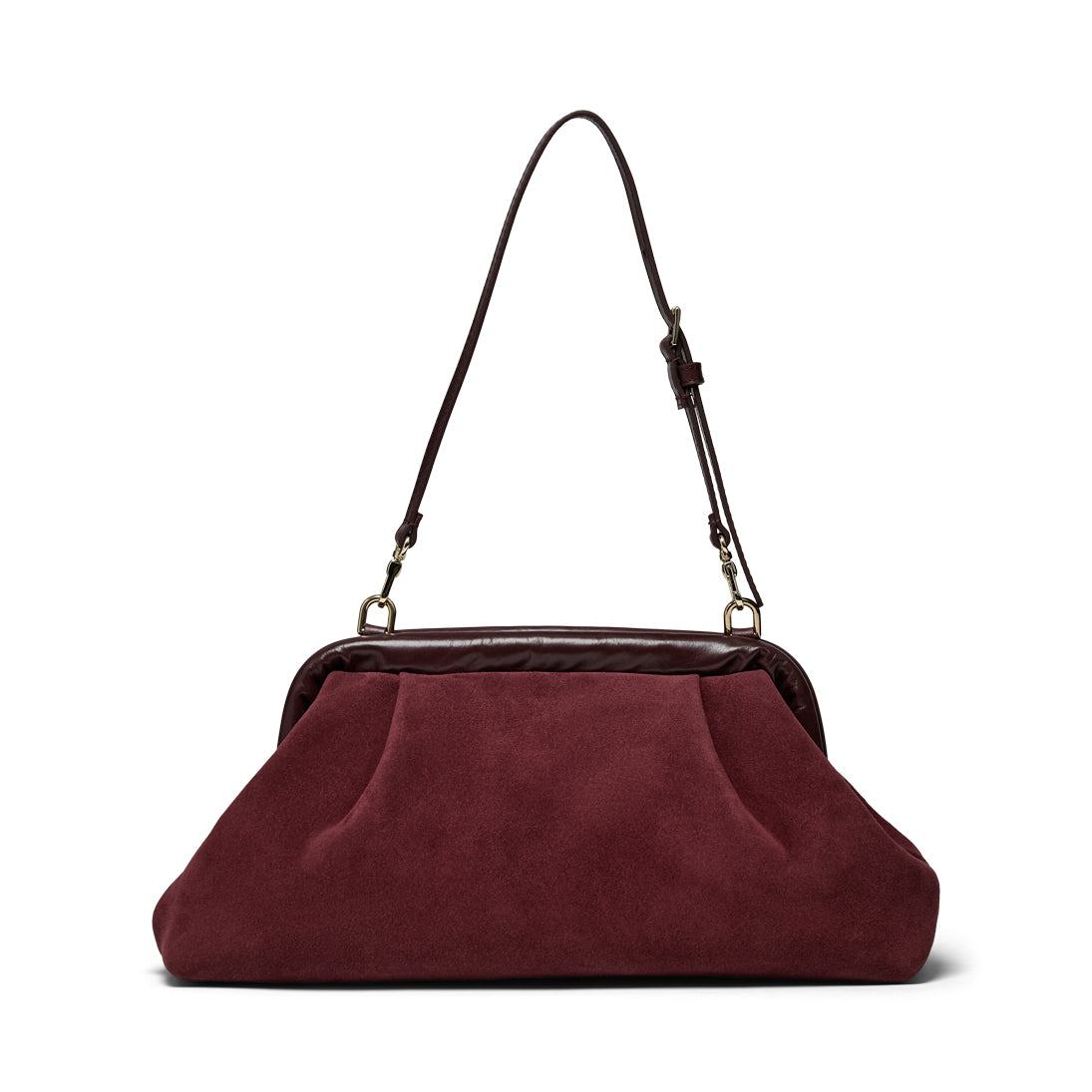Pavement Bag PA Oslo Bags Burgundy suede 118