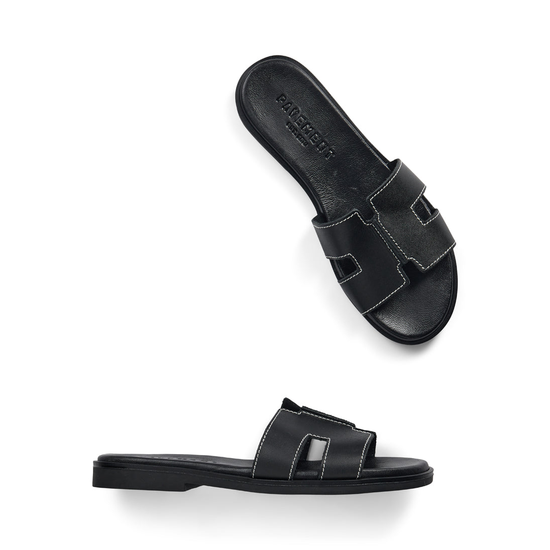 Pavement PAPam Sandals Black 020