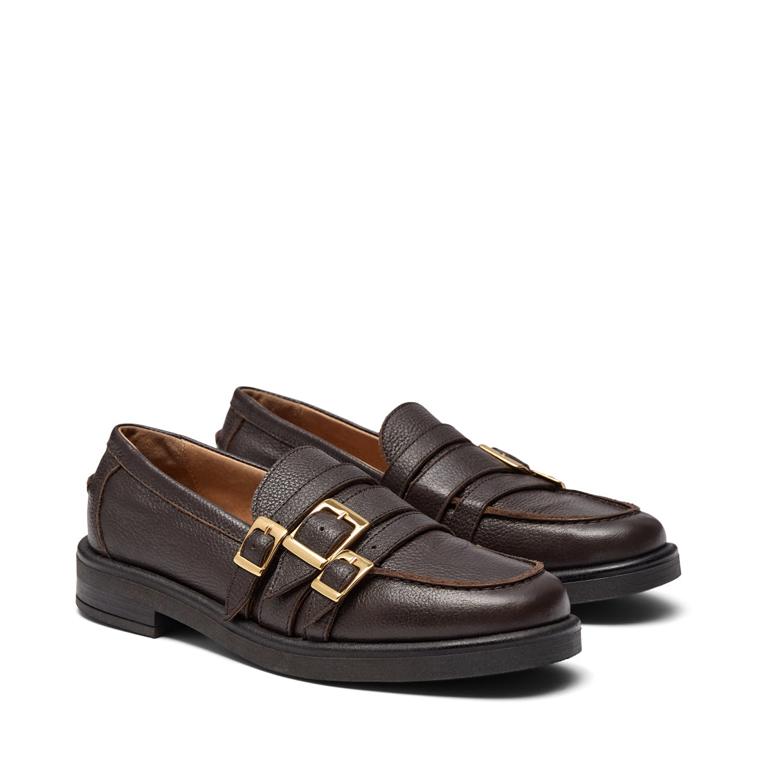 Pavement PASvala Loafers Brown/gold 551