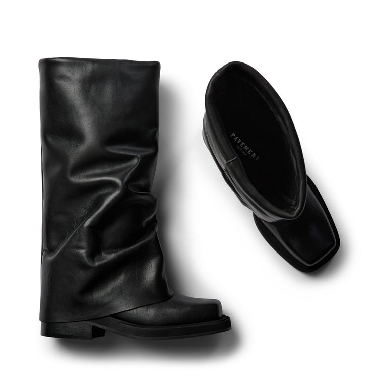 Pavement Tella Long boots Black 020